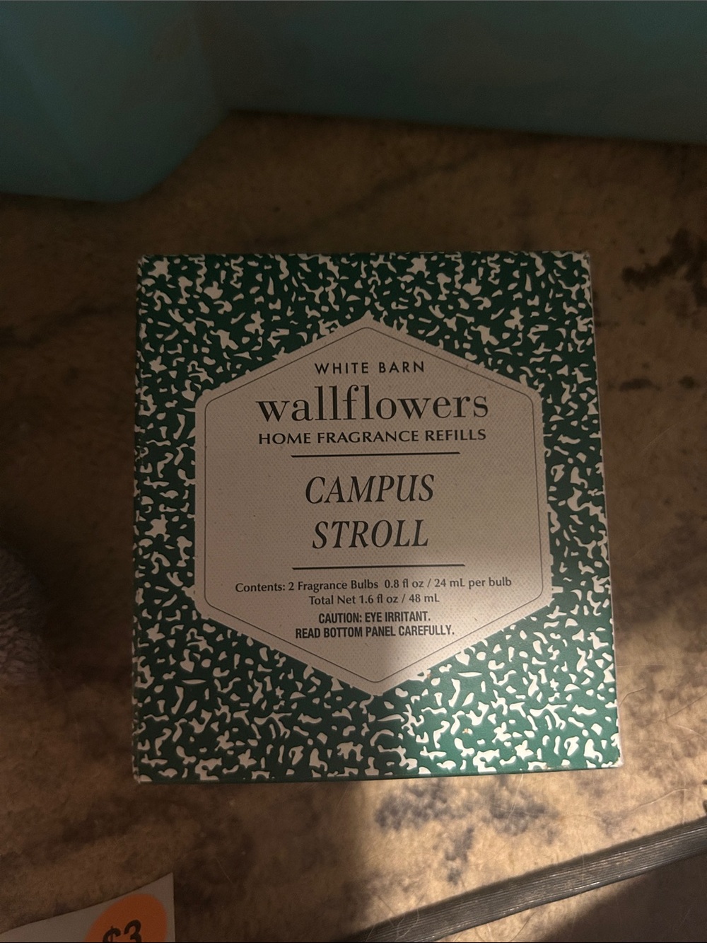 White Barn Wallflowers Home Fragrance Refill - Green Pattern